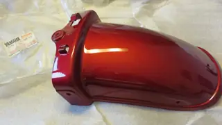 Yamaha Heck Fender Verlängerung RX50 RX80 SE Kotflügel Schutzblech Original Neu