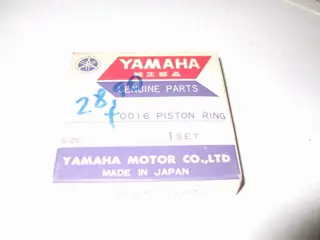 Yamaha Kolbenringe TZR125 TDR250 Übermaß +0.5mm Piston Rings 3XC-11610-20 Original Neu