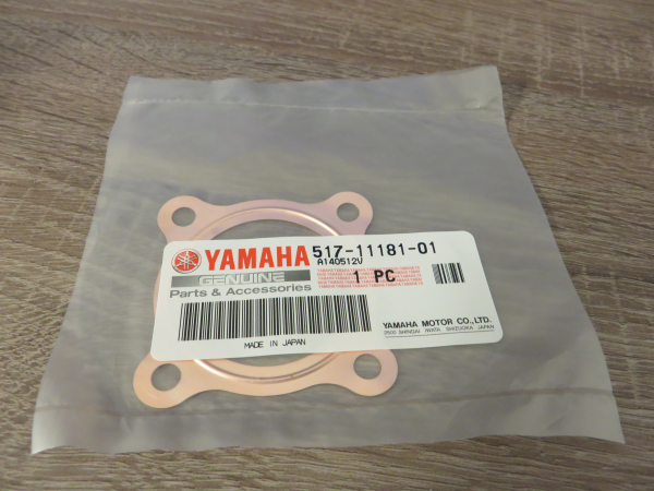 Yamaha Bop LB3-M Chappy LB50 PW50 Zylinderkopfdichtung 517-11181-01 Original 517-11181-01 Original Ersatzteil – MG-Teileshop