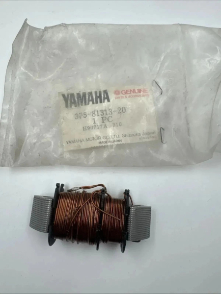 Yamaha RD50DX  LB800IIH TYPE 511 Lighting Coil  375-81313-20 ORIGINAL NEU 375-81313-20 Genuine spare part – MG-Teileshop