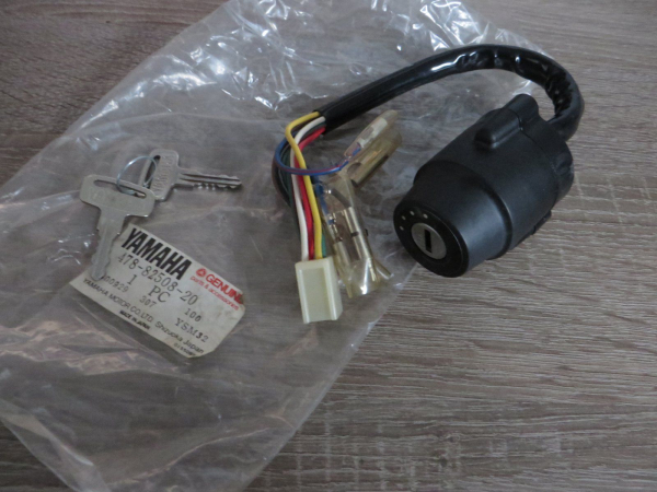 Yamaha Zündschloss Zündschloß RS100 main switch Original NOS  Original Ersatzteil – MG-Teileshop