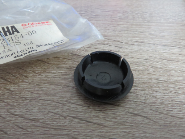 Yamaha Gabelkappe RD250 LC RD350 LC fork cap 4L0-23154-00 original NEU