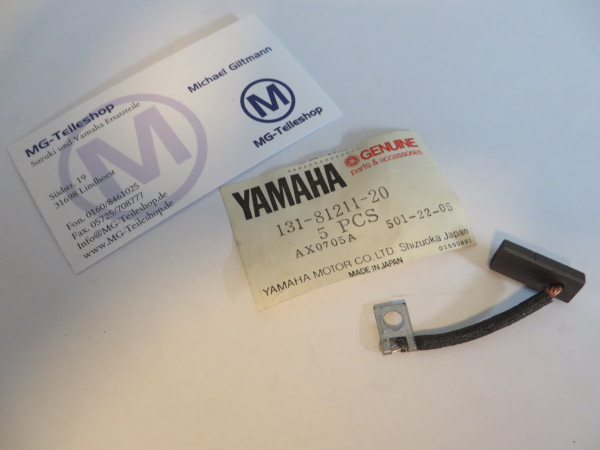 Yamaha Kohlebürste Lichtmaschine DS6 YR1 YR2 YR3 YL2 generator brush 131-81211-20 Original 131-81211-20 Original Ersatzteil –