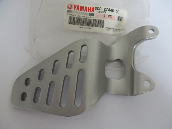 Yamaha Trittschutz Fersenschutz Fußraste hinten rechts YZF-R6 2C0-27446-00 Original NEU 2C0-27446-00 Original Ersatzteil – MG
