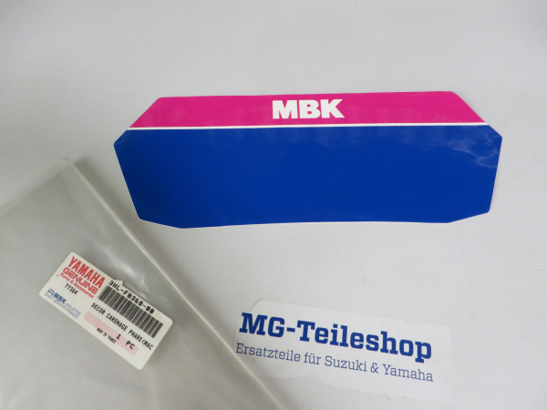 Aufkleber Lampenmaske MBK ZX50 Yamaha DT50R 3HL-F8368-00 Original NOS