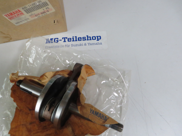 Yamaha Kurbelwelle DT50 MX DT50R crankshaft 4U5-11400-00  Original NEU 4U5-11400-00 Original Ersatzteil – MG-Teileshop