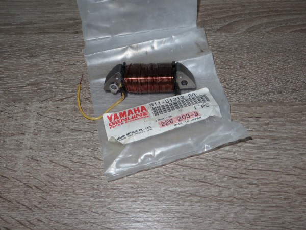Yamaha LB3-80 Bop LB80 Chappy RD80 MX DT80 MX Coil Source 511-81312-20 511-81312-20 Genuine spare part – MG-Teileshop