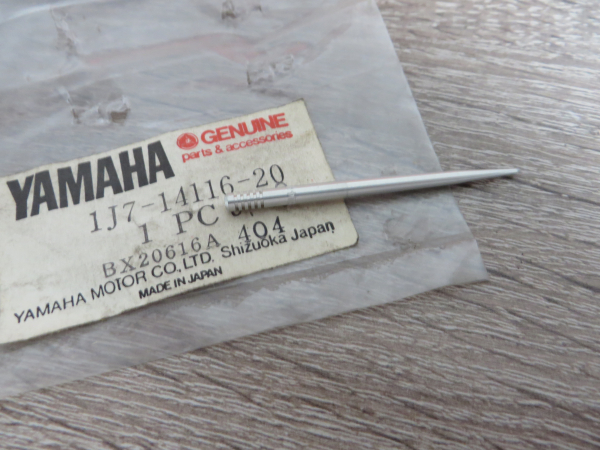 Yamaha Vergaser Nadel XS400 12E DOHC carburetor needle 1J7-14116-20 Original NEU 1J7-14116-20 Original Ersatzteil – MG-Teiles