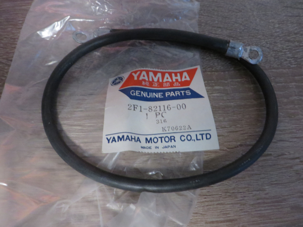 Yamaha XZ550 XJ650 Turbo XS500 wire minus 2F1-82116-00 2F1-82116-00 umgeschlüsselt von 16G-82116-00 und 11H-82116-00 Genuine