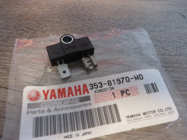 Yamaha LB3-M LB3-80 Bop LB50 LB80 Chappy Gleichrichter Original NEU 353-81970-63 Genuine spare part – MG-Teileshop