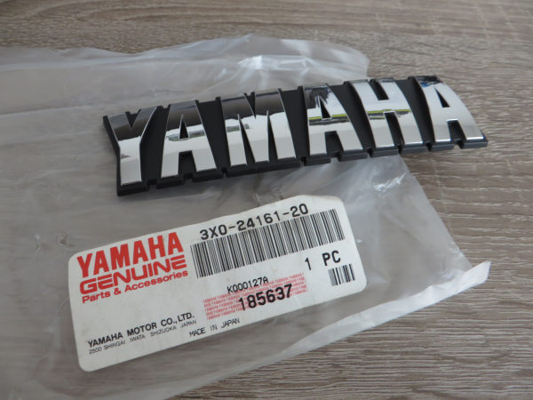 Yamaha Tank Emblem XJ650 XS1100 Schriftzug Original NOS  Original Ersatzteil – MG-Teileshop