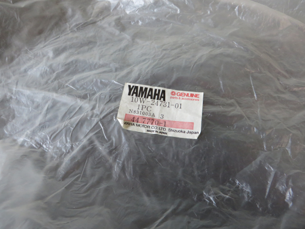 Yamaha Sitzbank Bezug Sitzbezug RD80 LCII RD125 LC seat cover 10W-24731-01 original NOS