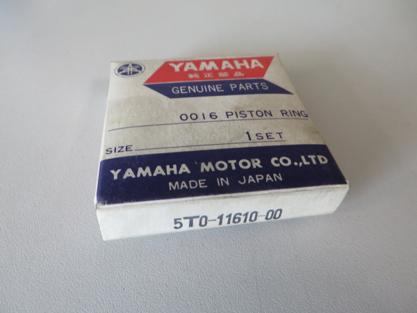 Yamaha Kolbenringe Standart PW80 piston rings std 5T0-11610-00  Original NEU 5T0-11610-00 Original Ersatzteil – MG-Teileshop