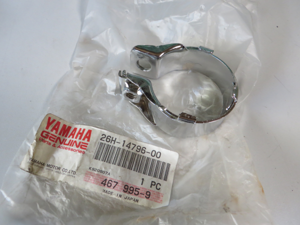 Yamaha XS360 XS400 XS1100 XV750SE XV1000 TR1 exhaust clamp 26H-14796-00 Original NEU 26H-14796-00 Genuine spare part – MG-Tei