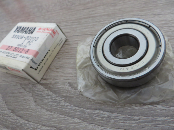 Yamaha Radlager hinten links DT80 LCI LCII RD80 DT125LC RD125LC XV500 XV535 93306-30203 Original 93306-30203 umgeschlüsselt v