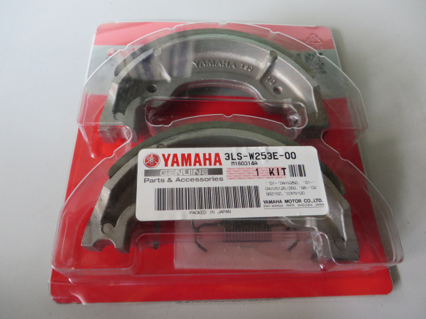 Yamaha Bremsbacken XT250 XT350 XV125 XV250 XN125 Teos YN100 Neo`s YQ100 Aerox XC125 Cygnus 3LS-W253E-00 Original