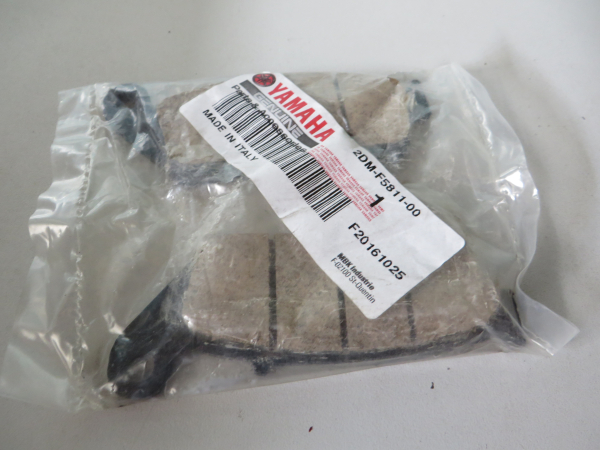 Yamaha Bremsbeläge vorne YP125 YP250 X-Max brake pads 2DM-F5811-00 Original 2DM-F5811-00 Original Ersatzteil – MG-Teileshop