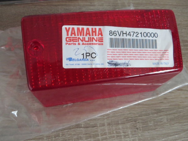 Yamaha Rücklicht Glas TZR125 Belgarda tail light Original NOS  Original Ersatzteil – MG-Teileshop