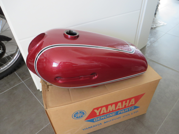 Yamaha Benzintank Tank RD125 AS3 RD200 fuel tank gebraucht  Original Ersatzteil – MG-Teileshop