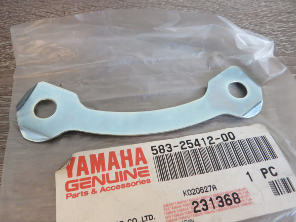 Yamaha Sicherungsblech Kettenrad DT400 MX XT500 SR500 YZ400 YZ250 YZ465 washer lock 583-25412-00 original NEU