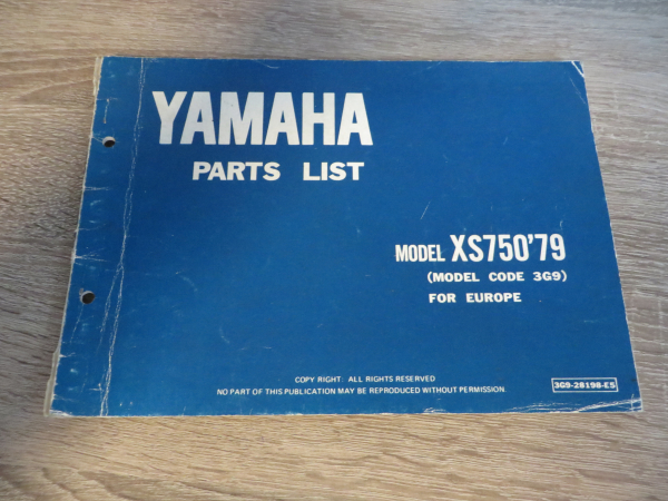 Yamaha nan  Genuine spare part – MG-Teileshop