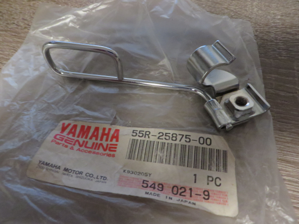 Yamaha Bremsschlauchhalter links FZX750 XV750 XV1000 XV1100 Virago VMX1200 V-Max holder brake hose 55R-25875-00 Original 55R-