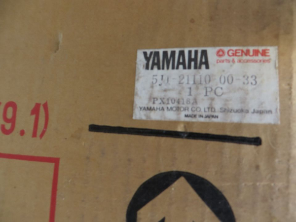 Yamaha Rahmen DT80 MX DT50 MX frame original NEW