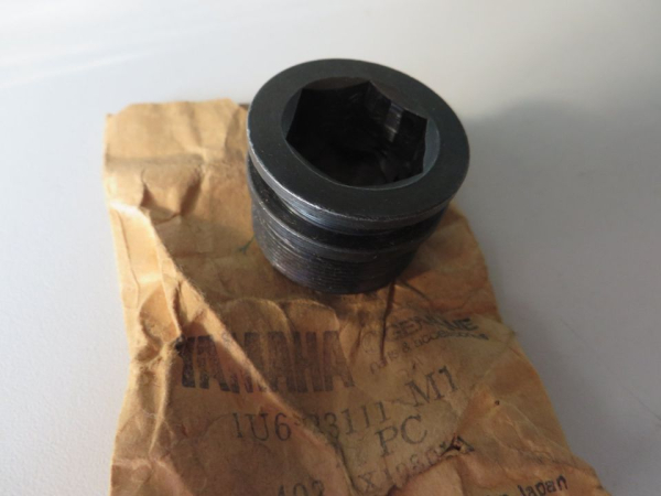 Yamaha FORK BOLT CAP XT500 RD400 DT250 1U6-23111-M1 1U6-23111-M1 Genuine spare part – MG-Teileshop
