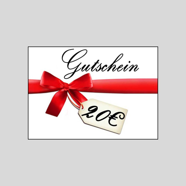 Yamaha Gutschein - 20,00 Euro  Original Ersatzteil – MG-Teileshop