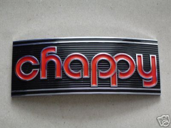 Yamaha Auspuff Emblem Chappy LB50 LB80 439-14729-00 Original NEU 439-14729-00 Original Ersatzteil – MG-Teileshop