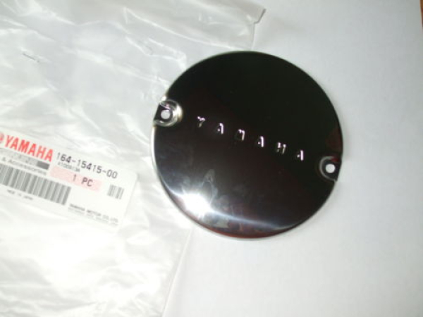 Yamaha Chromblende Zündungsdeckel FS1 FS1DX Chappy LB50 LB80 Bop LB3-M LB3-80 Emblem 164-15415-00 Original NEU 164-15415-00 O