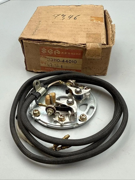 SUZUKI UNTERBRECHER PLATTE GS400 BREAKER ASSY,CONTACT 33110-44010 XX22849