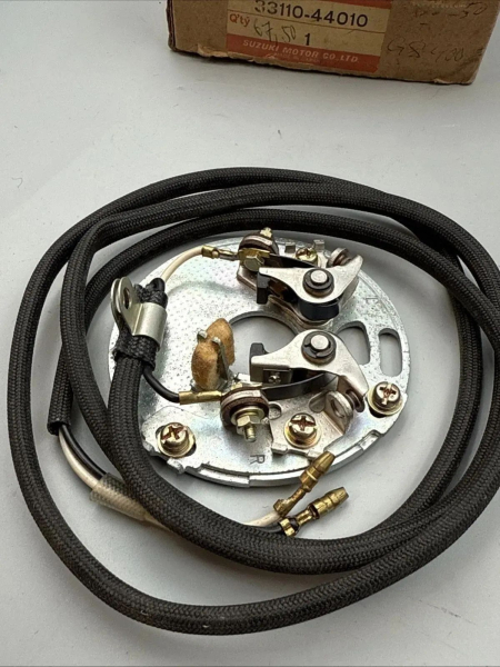 SUZUKI UNTERBRECHER PLATTE GS400 BREAKER ASSY,CONTACT 33110-44010 XX22849