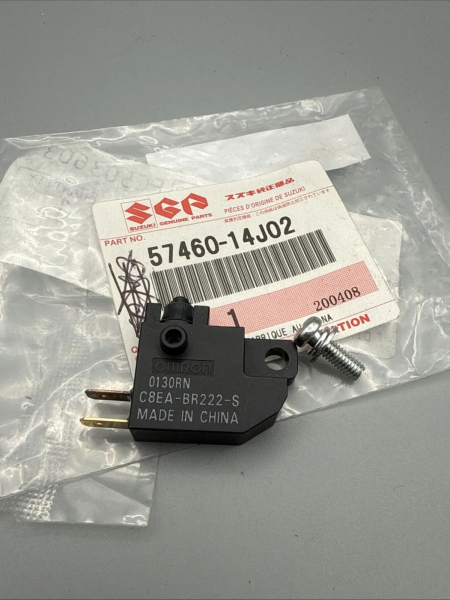 Yamaha SUZUKI BREMSLICHTSCHALTER GSX-R600 LT-Z400 VL800 RV125 SWITCH ASSY,STOP XX36541 57460-14J02 Original Ersatzteil – MG-T