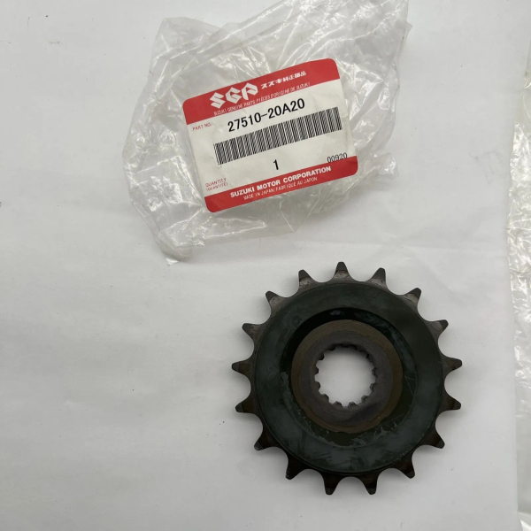 SUZUKI GSX-R 750 Y KETTENSATZ KETTEN KIT CHAIN SPROCKET SET ORIGINAL NEU L0156