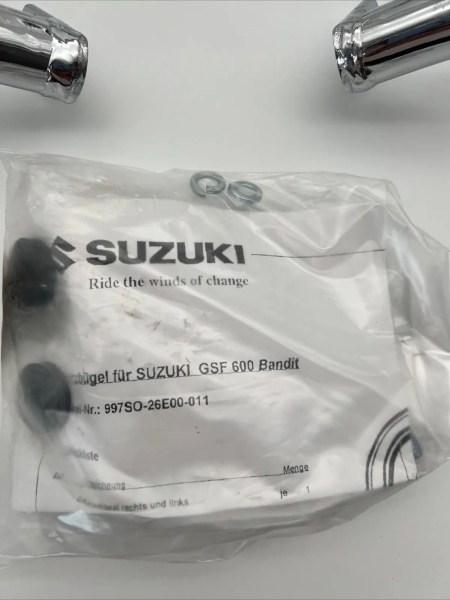 SUZUKI GSF 600 STURZBÜGEL CHROM CRASHBAR 997S0-26E00-011 ORIGINAL NEU SA0439