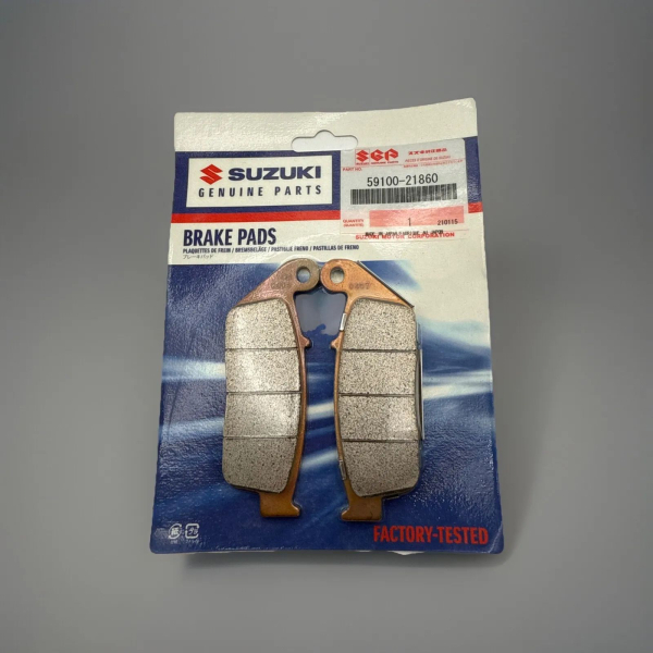 Yamaha SUZUKI BREMSBELÄGE VORNE RECHTS GSF600 VL1500 AN650 BRAKE PADS FRONT (R) XX36200 59100-21860 Original Ersatzteil – MG-