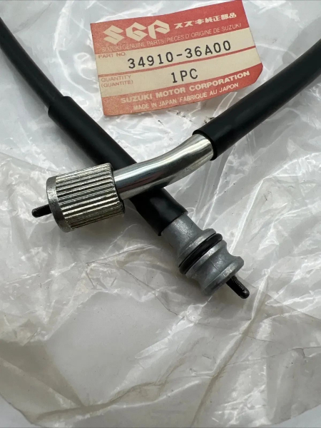SUZUKI GT 250 380 500 TACHOWELLE CABLE SPEEDOMETER 34910-18130 ORIGINAL XX21798