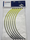 Suzuki Felgenaufkleber GSX-S1000 Wheel Rim Decal One Wheel 99183-48K00-YEL D1730